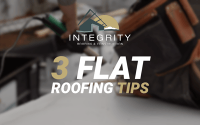 3 Flat Roofing Tips