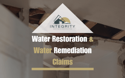 Water Restoration Claims: What to Do When Water Damages Your Home
