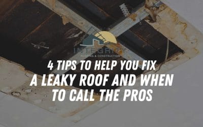 Roof Damage DIY: 4 Tips to Help You Fix a Leaky Roof and When to Call the Pros